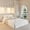 White-King, variant on White Twin Size Bed Canopy Posts with Corner Brackets