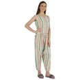 thumbnail image 2 of Moomaya Ensemble de Nuit en Rayonne Imprimée pour Femmes Pyjama à Entrejambe Bas 2 Pcs Tenue de Détente, 2 of 7