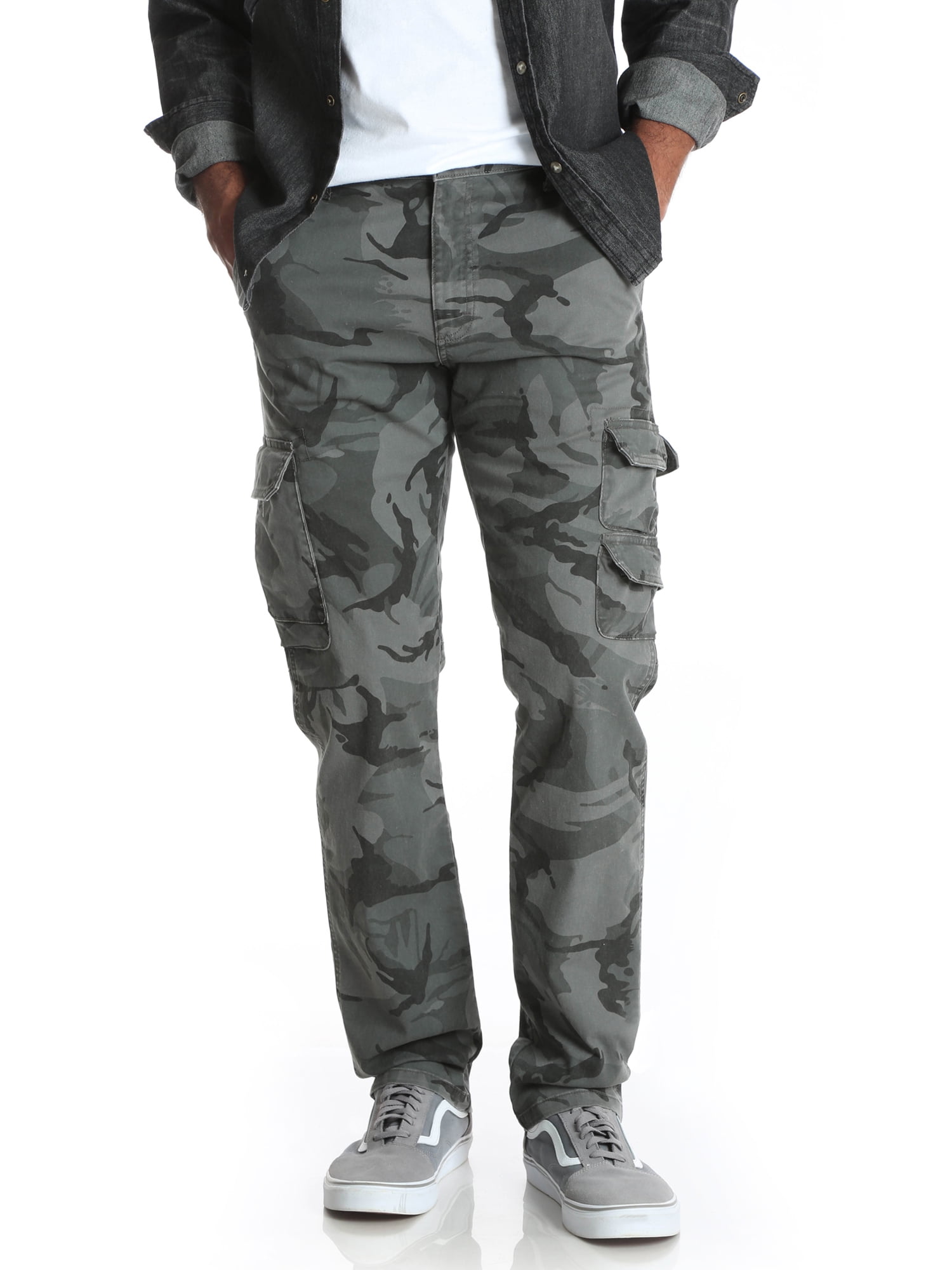 men's wrangler camouflage cargo pants