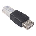 thumbnail image 4 of Kuymtek Convertidor de cable de red LAN Ethernet USB tipo A hembra a RJ45 macho (2 piezas) Kuymtek Componentes de la computadora, 4 of 6