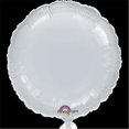 thumbnail image 1 of 18 in. Metallic Silver Round HX Anagram Balloon, 1 of 1