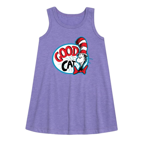 Cat in the Hat - Good Cat - Toddler & Youth Girls A-line Dress