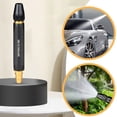 thumbnail image 2 of Adjustable Garden Hose Nozzle, High-Pressure Water Sprayer With Aluminium Alloy Construction, For Watering Plants, Cleaning, And Outdoor Car Washing, Includes 2 Clamps, 2 of 6