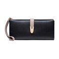 thumbnail image 1 of Cartera de mujer Cartera larga de mujer Cartera de PU Cartera con correa para la muñeca Cartera, 1 of 5