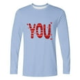 thumbnail image 3 of Generic Men's Trendy Valentines Day T-Shirt Cute Love Heart Graphic Basic Sweater Funny Crew Neck Muscle Pullover Tops, 3 of 4