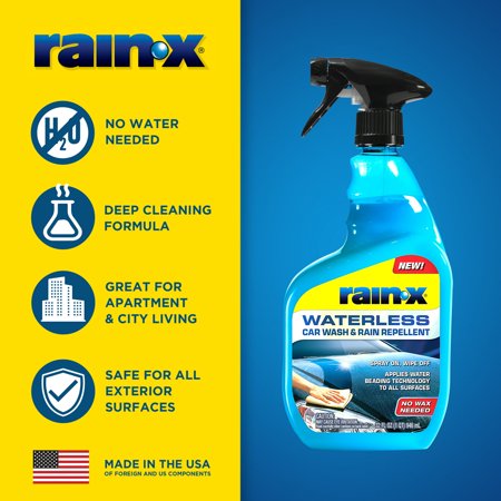 Rain-x Waterless Car Wash & Rain Repellent 32 fl oz