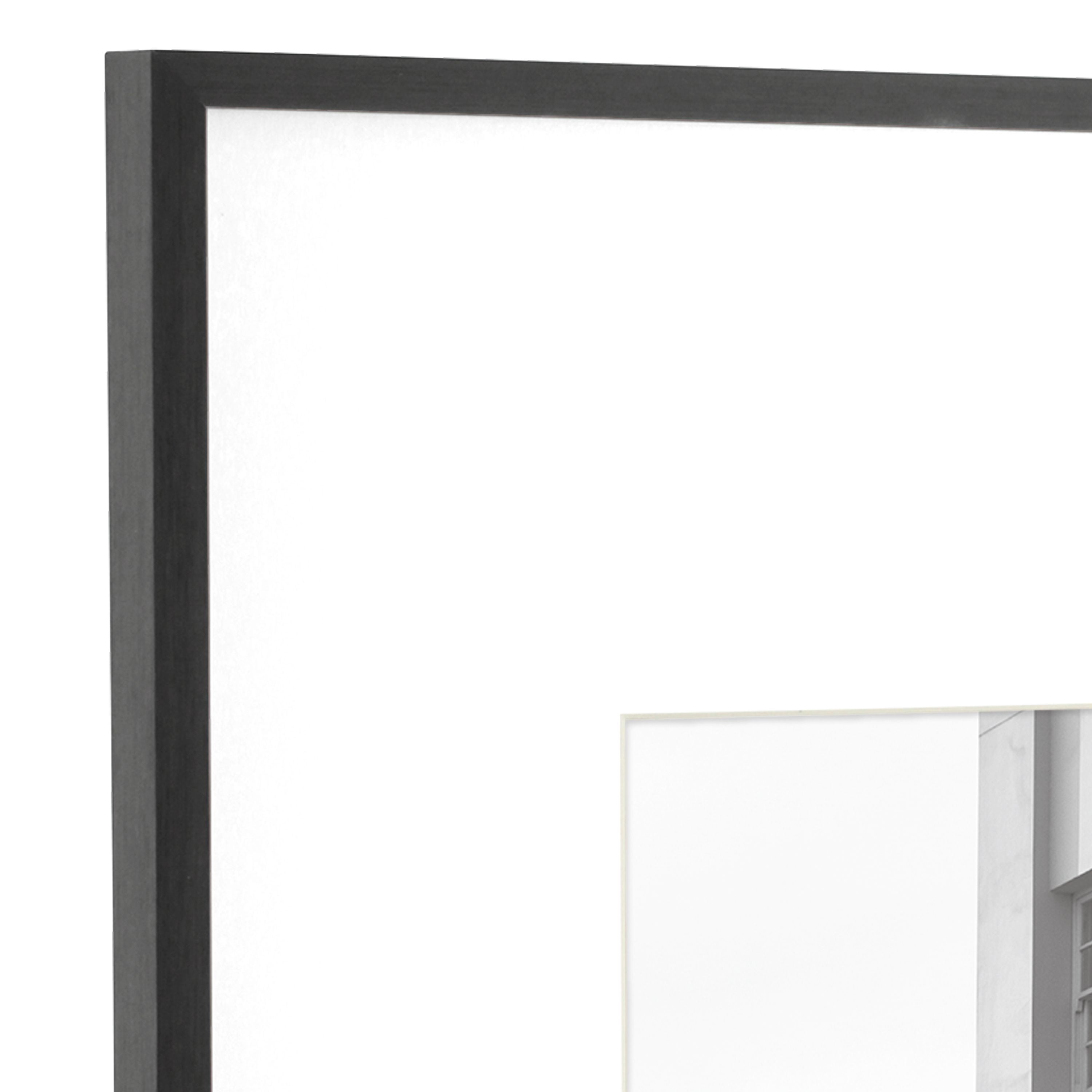 Better Homes & Gardens 14x18 Matted to 8x10 Metal Gallery Wall Picture Frame, Black, Non Glare