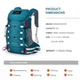 thumbnail image 2 of Mochila de Senderismo MOUNTAINTOP 35L Ligera para Hombre y Mujer, 2 of 8