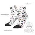 thumbnail image 6 of Fuzoiu Cartoon Animals Print Adult Socks, Crew Moisture-wicking Socks, Unisex Cushion Crew Socks,Casual Sports Ankle Socks, 6 of 7