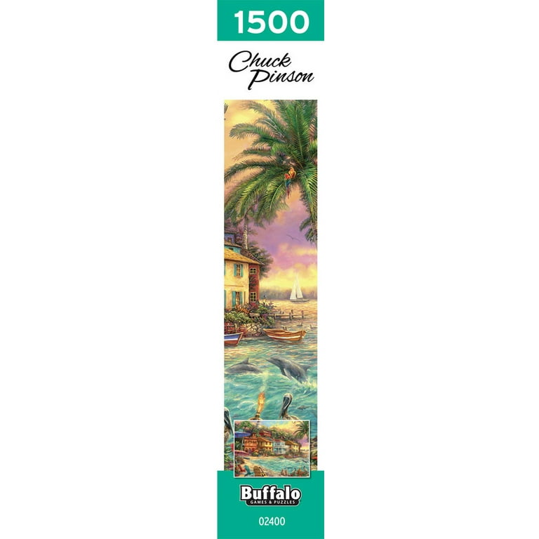 Schmidt Spiele 58555 Chuck Pinson, Island Time, Puzzle de 1000 pièces
