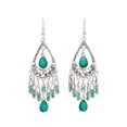 thumbnail image 4 of Minnieouse Woman Water Drop Earring Girls Fashion Geometric Earrings Adornment Retro Eardrop Adorn Long Ears Dangle Accessory Bohemian Type2 NO2, 4 of 6