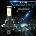 thumbnail image 4 of 6000K White LED Headlight Bulbs Combo Kit For Volkswagen GTI 2006 2007 2008 2009, 4 of 11