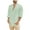 Mint Green, variant on LVCBL Autumn Men's Shirts Long Sleeve Stand-up Collar Men Shirt At Home Navy 2XL