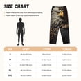 thumbnail image 3 of KLL Womens Noble Style Bald Eagle Print Pajama Pants Soft Pajama Bottoms for Women Cozy Lounge Pants, 3 of 5