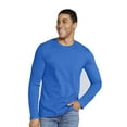 thumbnail image 2 of Gildan Softstyle Long Sleeve T-Shirt for Men | Crew Neck Long Tees, Royal Color | 100% Cotton, Pack 9, Size-M, 2 of 6