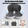 thumbnail image 2 of Zen Seat Cushions Truck, Adaptivecore Memory Foam, L-Shaped Lumbar Support, Relieve Tailbone Pressure, Ergonomic Car Seat Cushions, For Truck Driver, 2 of 8
