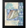 thumbnail image 2 of Brent, Paul 20x24 Black Modern Framed Museum Art Print Titled - Mosaic Shell Collage III, 2 of 5