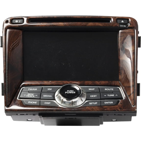 Restored 2011 Hyundai Sonata AM FM SAT Radio CD MP3 Player Bluetooth GPS Navi 96560-3Q500 (Refurbished)