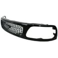thumbnail image 2 of Grille Assembly Compatible With 1997-1998 Ford Expedition Painted Black Shell with Chrome Insert, 2 of 3