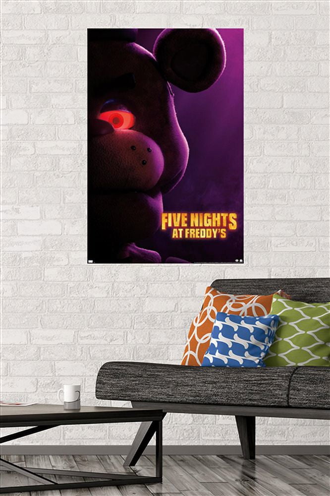 Five Nights at Freddy's Movie - Freddy One Sheet Wall Poster, 22.375" x 34"
