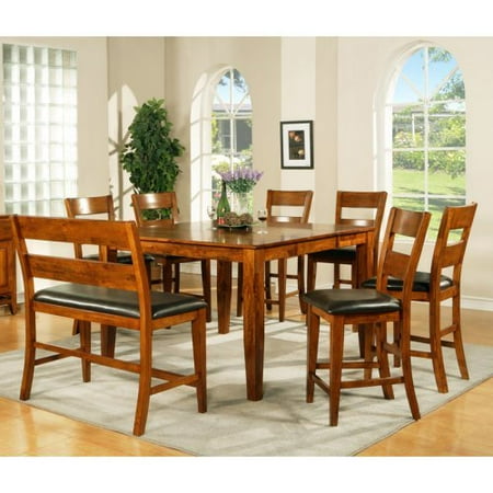 Steve Silver Mango Counter Height 8 Piece Dining Table Set