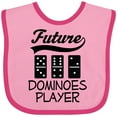 thumbnail image 3 of Inktastic Future Dominoes Player Game Boys or Girls Baby Bib, 3 of 4