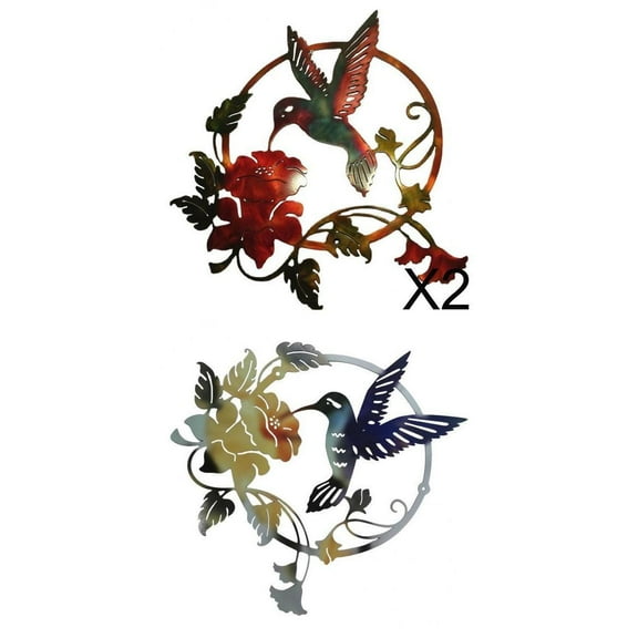 3x Wall Sculpture Art Hanging indoor and outdoor Home Decor
