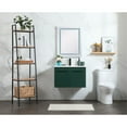 thumbnail image 4 of Elegant Decor Penn 30" MDF Single Bathroom Vanity with Backsplash in Green, 4 of 10