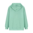 thumbnail image 4 of Brondbend Hoodies for Women Pullover Sweatshirt for Women Solid Color Long Sleeve Front Pocket Oversized Comfy Clothes Casual Loose Fall Winter Trendy Warm Outfits 2025, 4 of 5