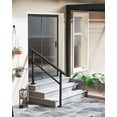thumbnail image 2 of BeesClover Metal Handrails for Outdoor Steps, Metal Hand Rails for Outdoor Steps,Outdoor Stair Handrail Kit, Aluminum & Wrought Iron Hand Railings for Outdoor Steps, for Safety & Stability, 2 of 4