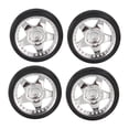 thumbnail image 1 of SUTENGDA 4 Pieces RC Car Tires for 1/18 RC Rally Car Repalces Spare Parts Argent, 1 of 9