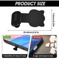 thumbnail image 5 of Paquete de 3 tapones antipolvo de silicona para gatos para puerto USB C para teléfonos móviles y teléfonos inteligentes, 5 of 5