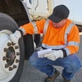 thumbnail image 3 of High Visibility Unisex Crew Neck Sweatshirt, ANSI Class 3, 3XL, SAFEGEAR, 3 of 5