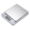 thumbnail image 2 of 500/0.01g Accurate Kitchen Scale High- Jewelry Scale Mini Food Scale Electric Kitchen Scale with Two Trays Kitchen Baking Scale Pocket Scale, 2 of 7