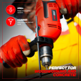 thumbnail image 4 of PROMAKER Hammer Drill with 88 Accesories, 1/2-inch, 5 Amp Corded Hammer Drill, Variable speed 0-3000 RPM, option to choose Drill and Hammer., 4 of 6