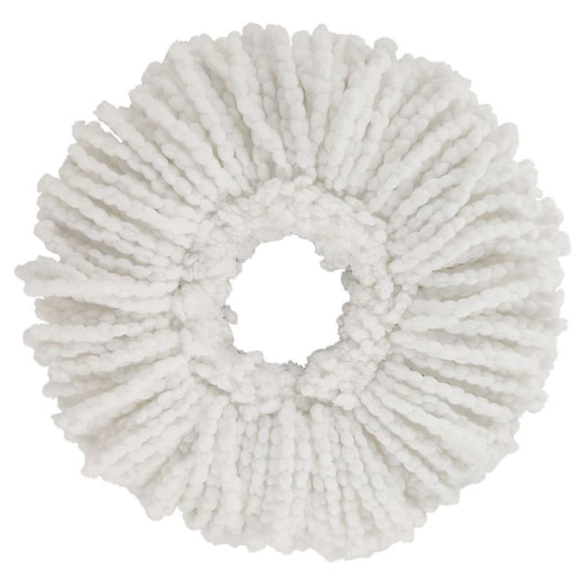 Paquete de 2 cabezales de fregona de microfibra, cabezal de fregona redondo de repuesto con rotación de 360 ??grados Jiujiuso ZefeiWu 8390614398214
