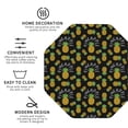 thumbnail image 4 of Disketp Pineapple Funny Coasters,6 Pcs Leather Coasters With Holder, Perfect Housewarming Hostess Gifts,Protect Furniture From Water Marks Scratch And Damage, 4 of 9