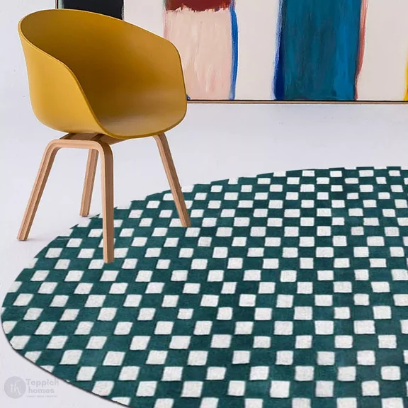 Tufted carpet 5x7, Oval rugs, Handmade, Hallway, Bed, Living, room, Woolen carpet