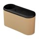 thumbnail image 3 of Bote de basura para coche Macarena contenedor de basura de Cuero PU beige, 3 of 8