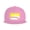 Pink, variant on Flat Bill Snapback Hats for Men Women Softball Baseball Hip Hop Style Plain Baseball Cap Black