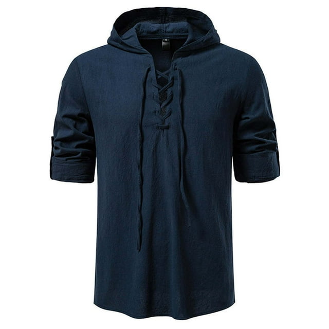 pstuiky manga larga para hombre, Cárdigan informal con capucha y mangas largas para hombre camisetas de hombre l