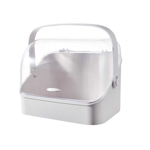 Organizador de cosméticos, soporte para artículos de tocador, estuche para lápices labiales de maquillaje, artículos diversos, organizadores Almacenamiento y organización del hogar Una sola capa Toystoory HA071267-01B
