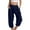 Navy, variant on SNKSDGM Women's Plus Women's Pants Black Cargo Work Pants Women Black Jogger Capri Pants for Women Summer Casual Pant Stretch High Waisted Pants Dressy Capris Pant with Pocket