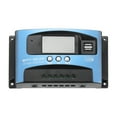 thumbnail image 1 of Controlador de carga solar MPPT Uxcell 100A cargador de panel solar 12V/24V adaptación automática regulador inteligente con LCD, 1 of 5