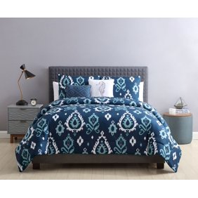 Lush Decor Darla 4 Piece Comforter Set California King Ivory