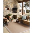 thumbnail image 3 of Indoor Outdoor Rug 4x6, Reversible, Loloi Easton Wheat / Ivory (4' x 6'), 3 of 7