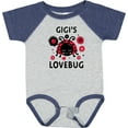 thumbnail image 3 of Inktastic Valentine's Day Gigi's Lovebug Boys or Girls Baby Bodysuit, 3 of 5
