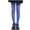 Blue, variant on Girls Sequin Fishnet Tights Rhinestone Sparkle Sheer Pantyhose High Waist Fashion Layering Dance Stockings Hot Pink
