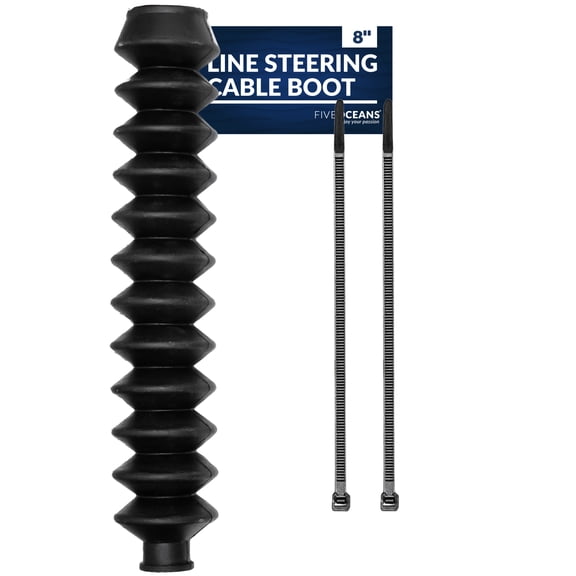 Five Oceans Line Steering Cable Boot, 8 inches FO-2045-2 FO2045