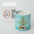 thumbnail image 2 of Carolines Treasures CK3518CDL 3.75 x 3.25 in. Unisex Basset Hound Christmas Tree 10 oz Decorative Soy Candle, 2 of 5